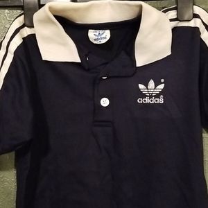 Adidas polo shirt mid 80s